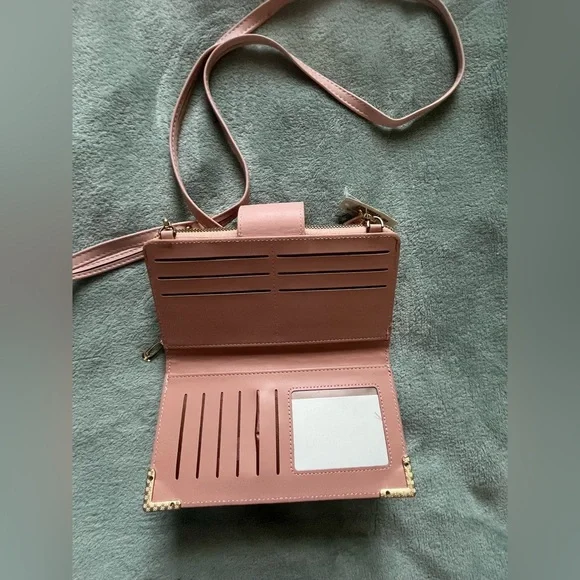 Elegant Pink Crossbody Bag - Picture 2 of 4